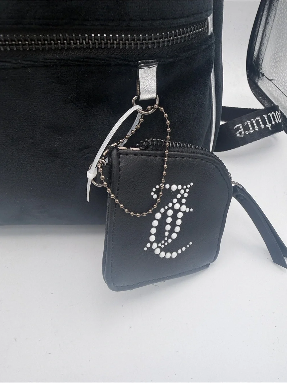 black velour Juicy Couture 